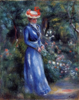 Pierre-Auguste+Renoir+-+Woman+in+a+Blue+