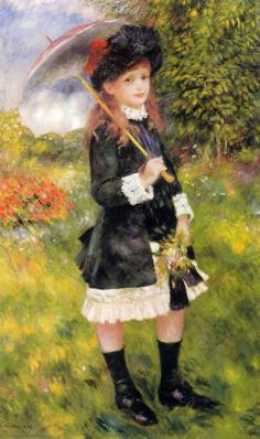 Pierre-Auguste+Renoir+-+Girl+with+a+Para